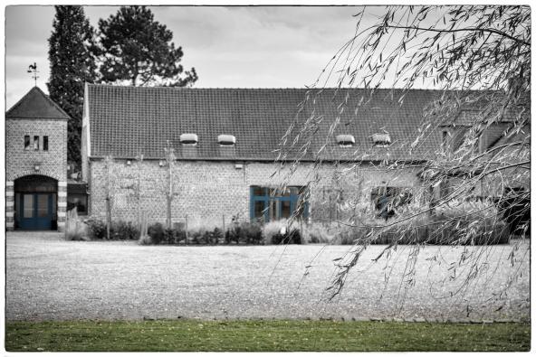 Parking et jardin privé au Restaurant La Grange - Lomme